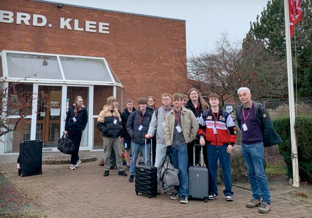 HTX klasse på besøg hos Brd. Klee