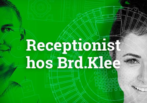 Vi søger en Receptionist