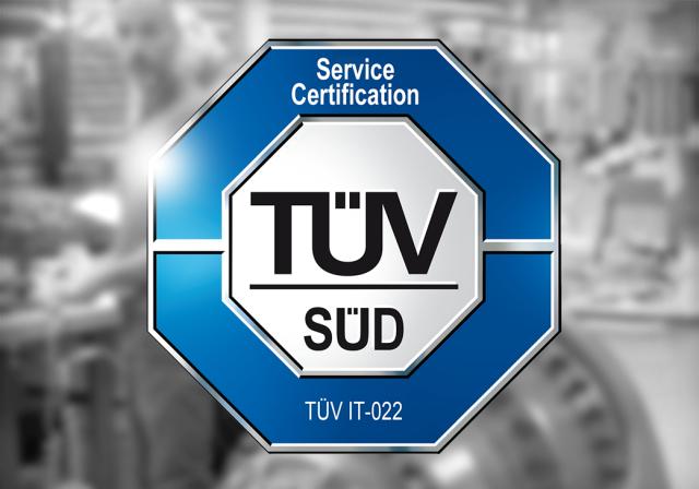 TÜV certificeret på Bonfiglioli