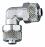 Rustfast Push-on fitting  13.800-10, Ø10/8-Ø10/8