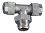 Push-on fitting 14.514-10, metal Ø10/8-G 1/4